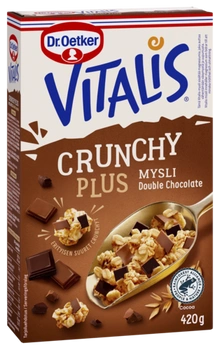Dr. Oetker Vitalis Crunchy Plus Double Chocolate 420 g