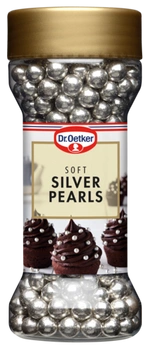 Dr. Oetker Soft silver pearls -koristerakeet 45 g