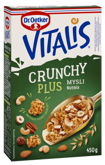 Dr. Oetker Vitalis Crunchy Plus Nut mix 450g