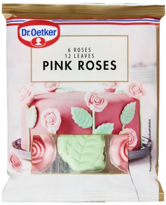 Dr. Oetker Koristeruusut ja lehdet 50 g