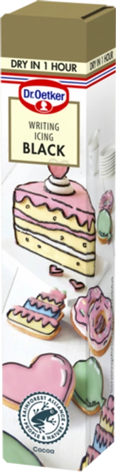Dr. Oetker Musta sokerikuorrute 25 g