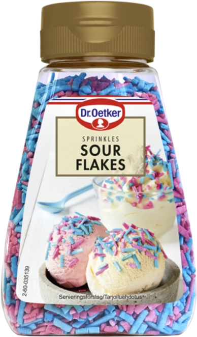 Dr. Oetker Sprinkles Sour Flakes 120g