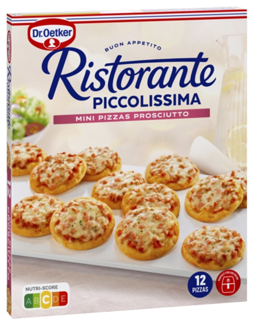 Dr. Oetker Ristorante Piccolissima Prosciutto 12er