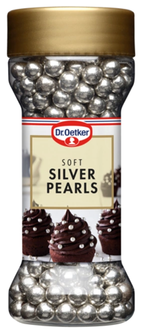 Dr. Oetker Soft silver pearls -koristerakeet 45 g