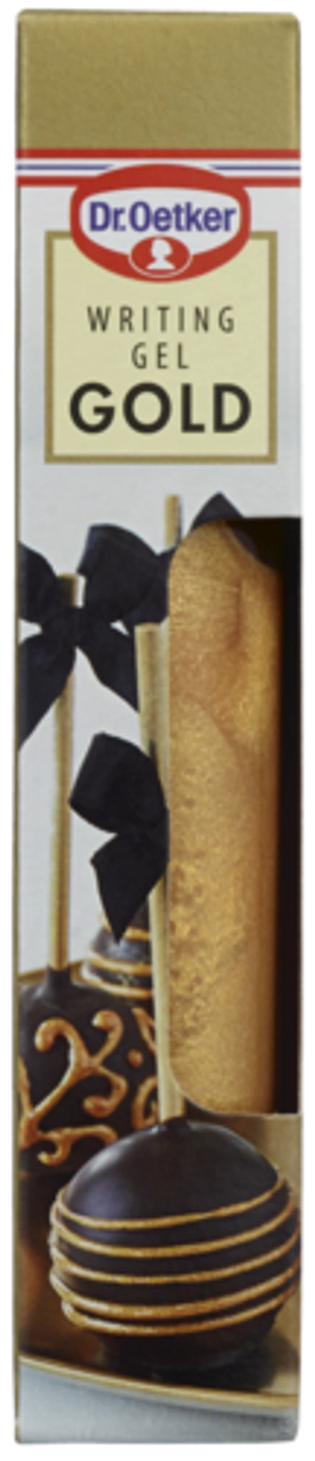 Dr. Oetker Writing Gel Gold -koristelugeeliä kiiltoefektiä varten