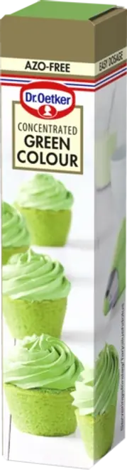 Dr. Oetker Vihreä geeliväri 15 g