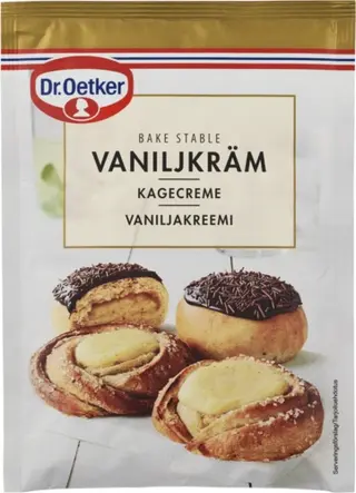 Dr. Oetker Paistonkestävää Vaniljakreemiä