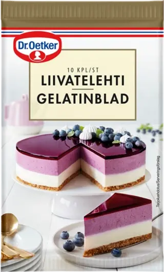 Dr. Oetker Liivatelehteä