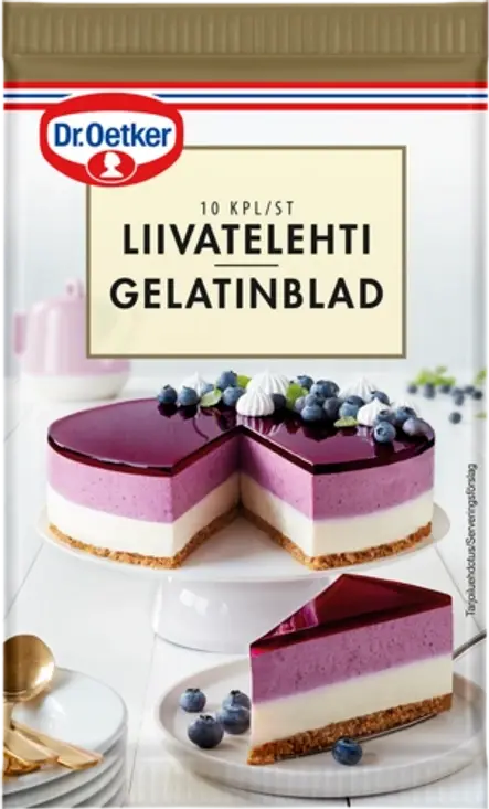 Dr. Oetker Liivatelehteä