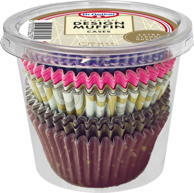 Dr. Oetker Design muffinivuoat 50 kpl