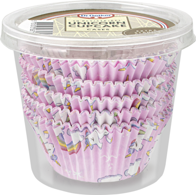 Dr. Oetker Unicorn Cupcake vuoat 50 kpl