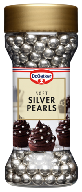 Dr. Oetker Soft silver pearls -koristerakeet 45 g
