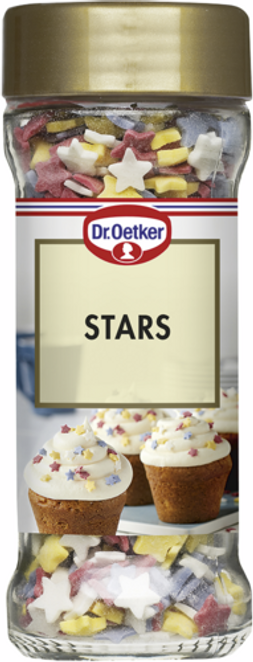Dr. Oetker Stars koristekuviot 40 g