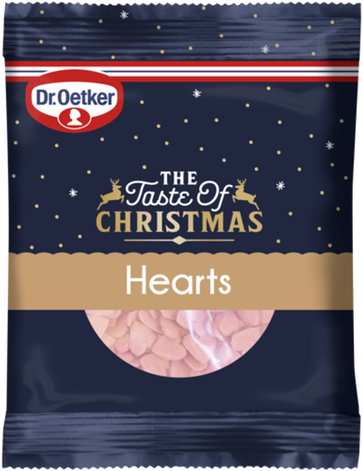 Dr. Oetker Hearts-koristerakeet 16 g