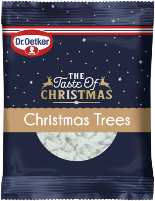 Dr. Oetker Christmas trees-koristelurakeet 15g