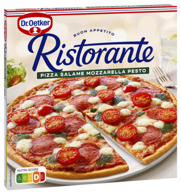 Dr. Oetker Ristorante Salame Mozzarella Pesto 360g