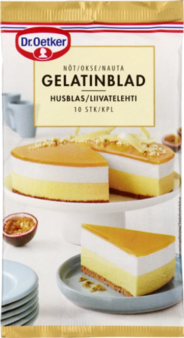 Dr. Oetker Nauta liivatelehti 10 kpl