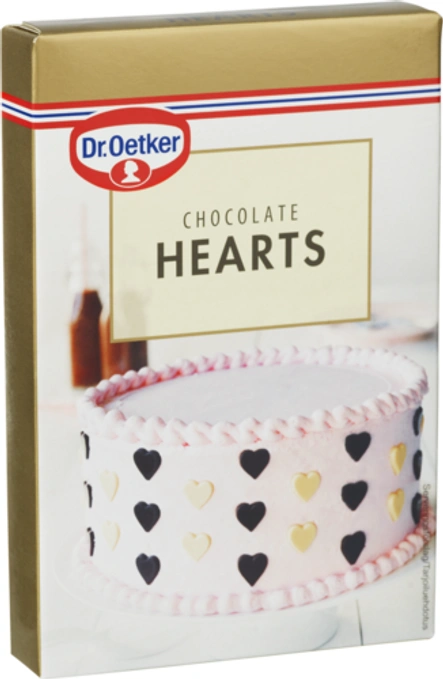 Dr. Oetker Chocolate Hearts -suklaasydämiä