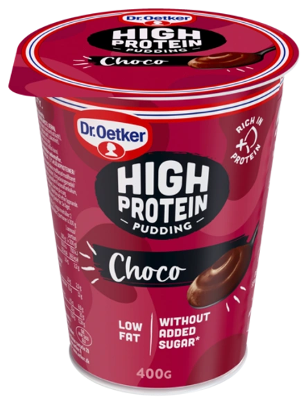 Dr. Oetker High Protein suklaavanukasta