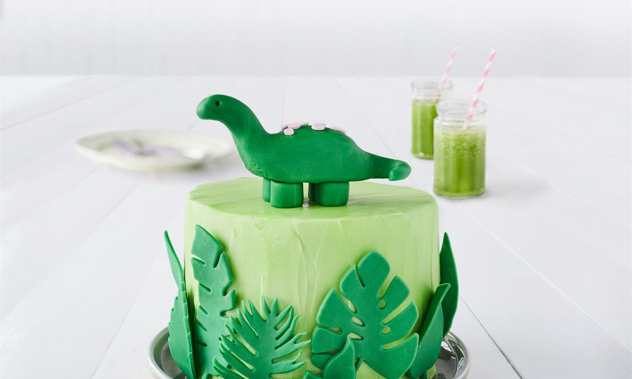 Dinosaurustäytekakku