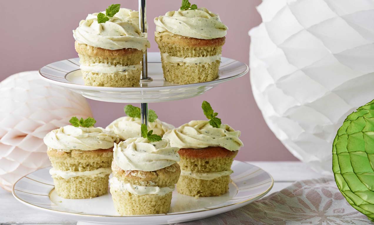Mojito-cupcakes
