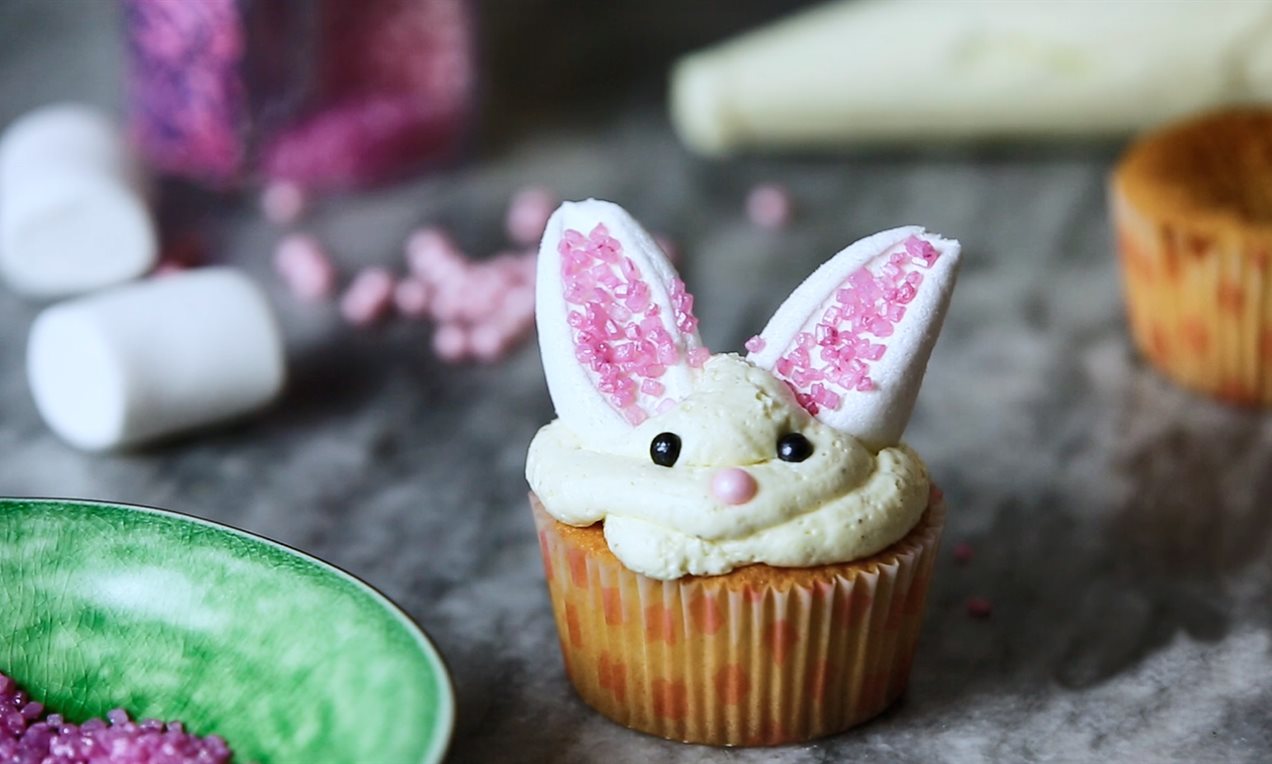 Pääsiäisen porkkana-pupumuffinit