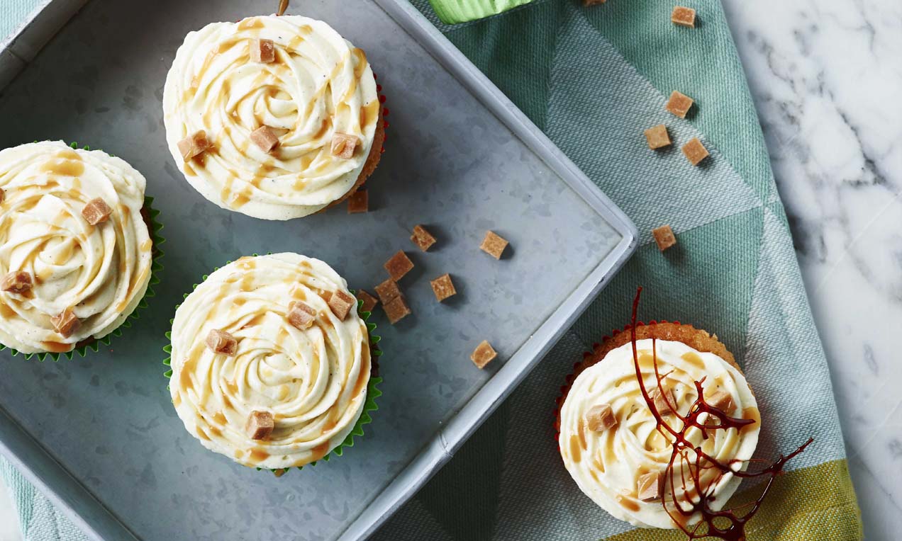 Banoffee-muffinit